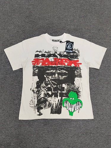 Have Faith In Me Distressed White T Shirt