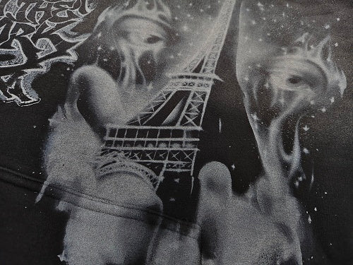 Hellstar Eiffel Tower Hoodie 'Black'