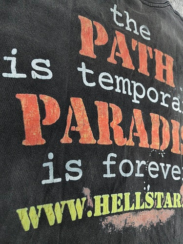 hellstar Mercy Dog Path To Paradise Lambs Black T Shirt
