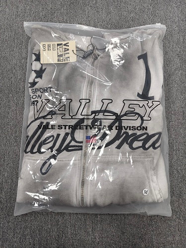 Vale Forever Oreo 14 Zip Up Hoodie 'Dest/Smoke