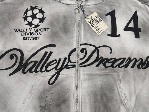Vale Forever Oreo 14 Zip Up Hoodie 'Dest/Smoke