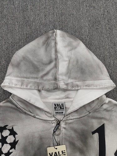 Vale Forever Oreo 14 Zip Up Hoodie 'Dest/Smoke