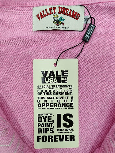 Vale Forever Classico Zip Up Hoodie 'pink'