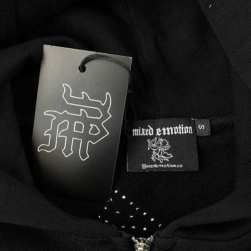 Mixed Emotions  Black ‘Pearl’ Hoodie