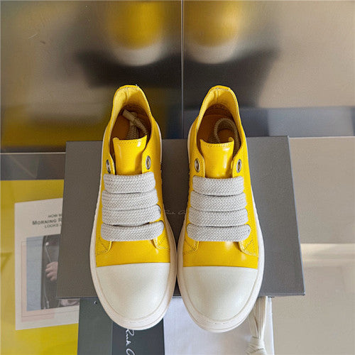 Rick Owens Porterville Jumbo Laced Low 'Lemon'