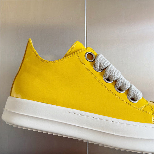 Rick Owens Porterville Jumbo Laced Low 'Lemon'