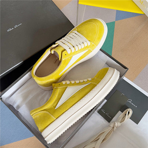 Rick Owens Strobe Vintage Low 'Lemon'