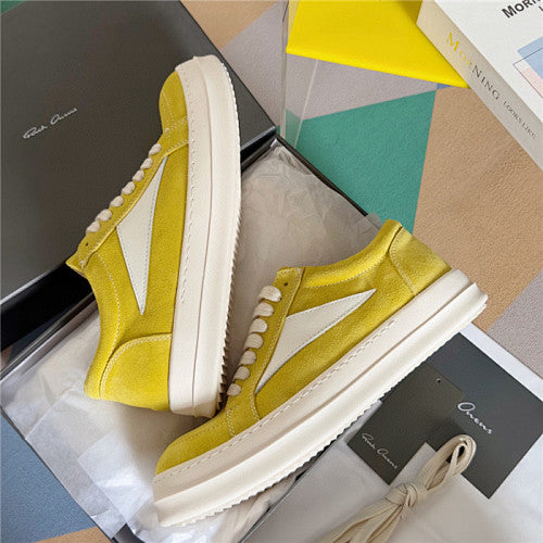 Rick Owens Strobe Vintage Low 'Lemon'
