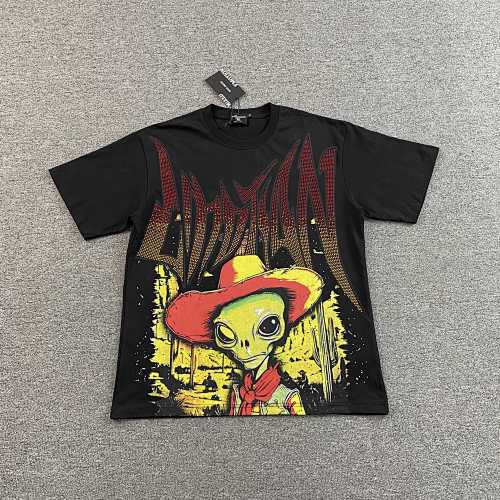 Mixed Emotion Ranger Rhinestone Tee black