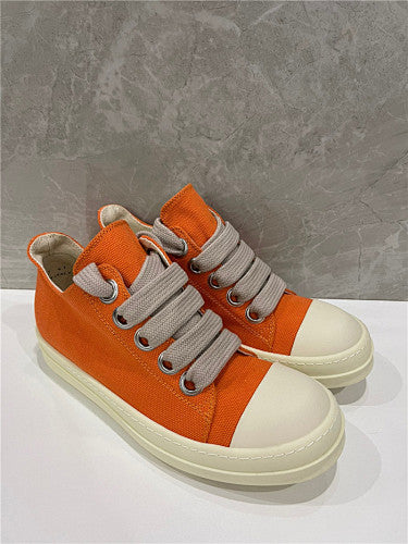 Rick Owens DRKSHDW Fogachine Cotton Megalace Low 'Orange Milk'