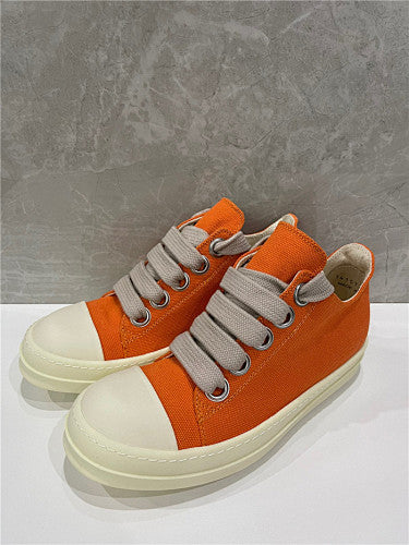 Rick Owens DRKSHDW Fogachine Cotton Megalace Low 'Orange Milk'