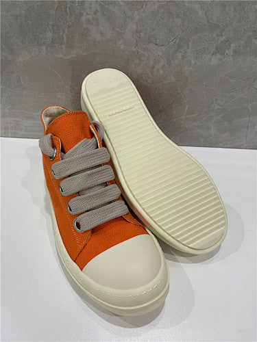 Rick Owens DRKSHDW Fogachine Cotton Megalace Low 'Orange Milk'