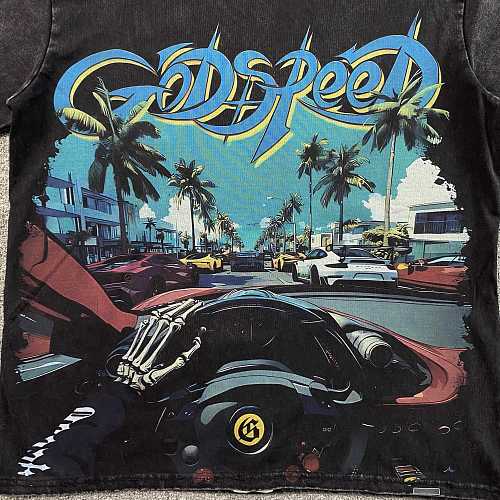 Godspeed God Speed Power Steering T-Shirt