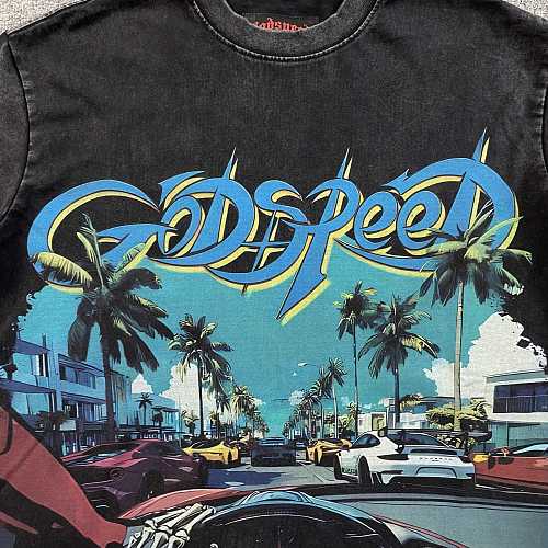 Godspeed God Speed Power Steering T-Shirt