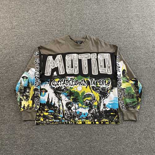 Mixed Emotion Grey “UFO” Long Sleeve