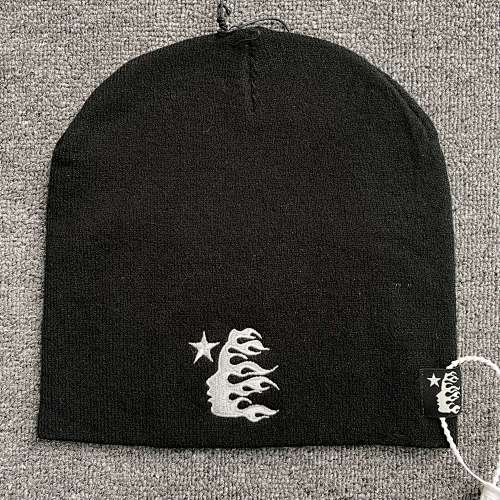 hellstar patch print beanie