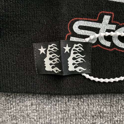 hellstar patch print beanie