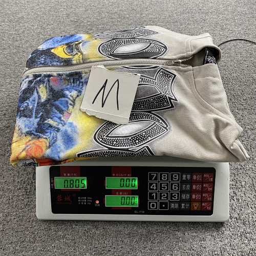 Mixed Emotions Last Ride Rhinestone Hoodie Grey