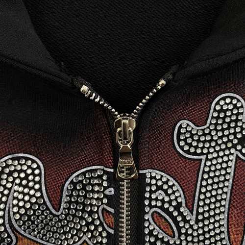Mixed Emotions Black Rhinestone Hoodie