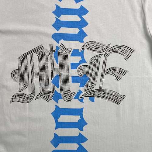 Mixed Emotions Rhinestone Angel Tee White Small NWT