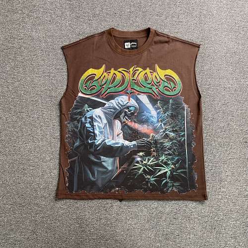 Godspeed Indoor VVS Sleeveless Shirt brown
