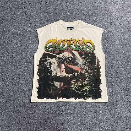 Godspeed Indoor VVS Sleeveless Shirt white