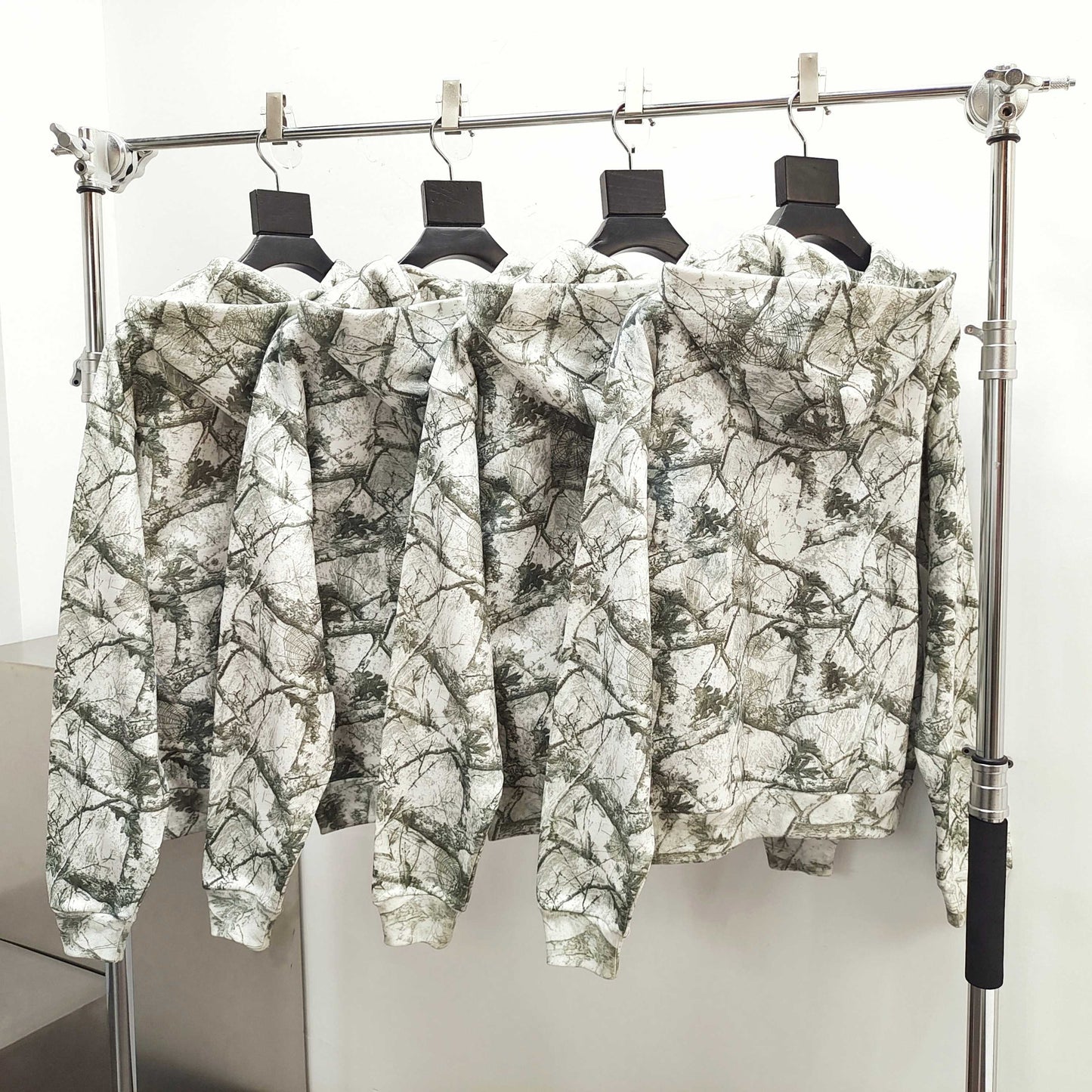 Sp5der Realtree OG Web V2 Zip Hoodie 'White Camo'