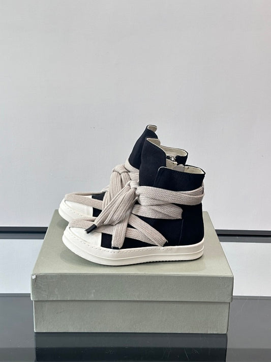 Rick Owens DRKSHDW Luxor Hexa High 'Black Milk'