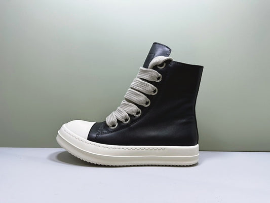 rick owens jumbo lace hight  black