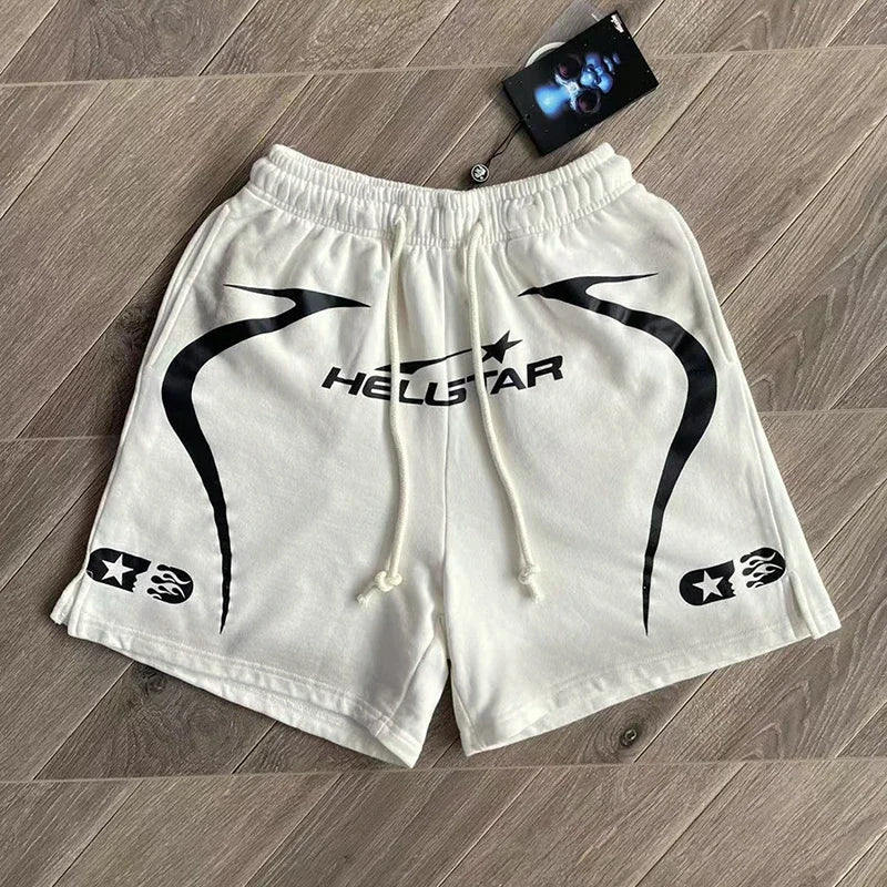 HELLSTAR STUDIOS calpsule  10 Neon Casual sports shorts for men and women