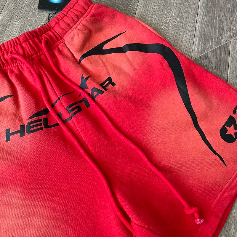 HELLSTAR STUDIOS calpsule  10 Neon Casual sports shorts for men and women