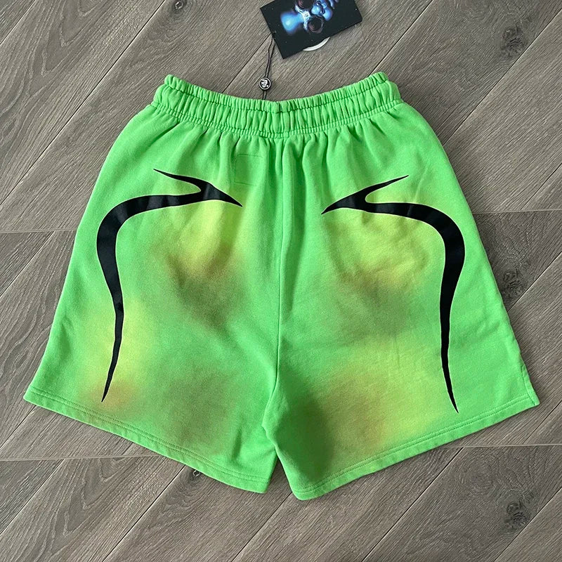 HELLSTAR STUDIOS calpsule  10 Neon Casual sports shorts for men and women