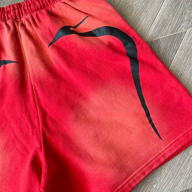 HELLSTAR STUDIOS calpsule  10 Neon Casual sports shorts for men and women