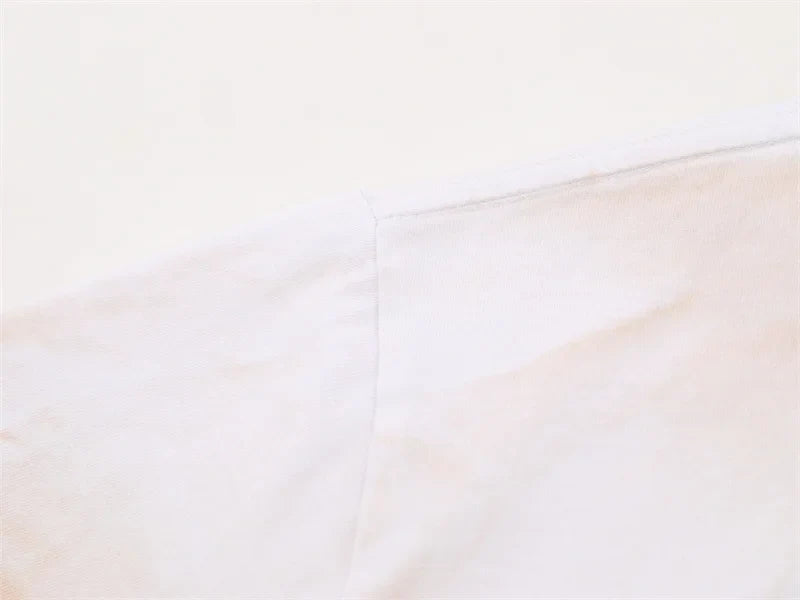 Vale Pure Cotton Baseball Printed Distressed t-Shirt