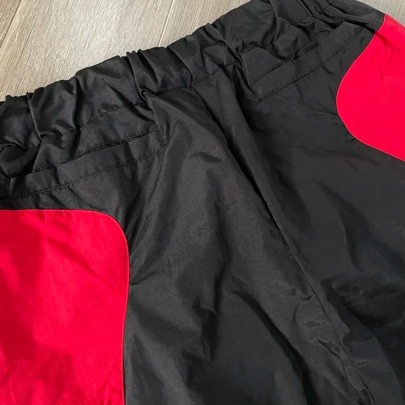 Hellstar  Sample Pants Wave stitching color-blocked casual sports