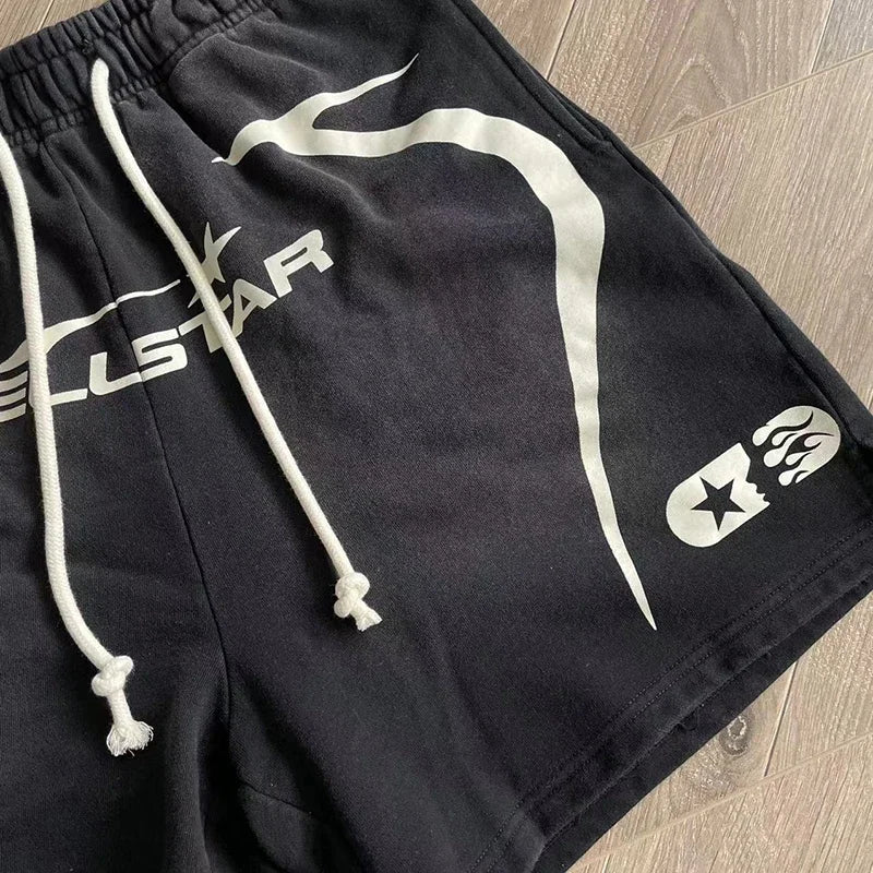 HELLSTAR STUDIOS calpsule  10 Neon Casual sports shorts for men and women