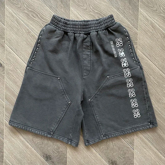 Project Capri acid wash shorts