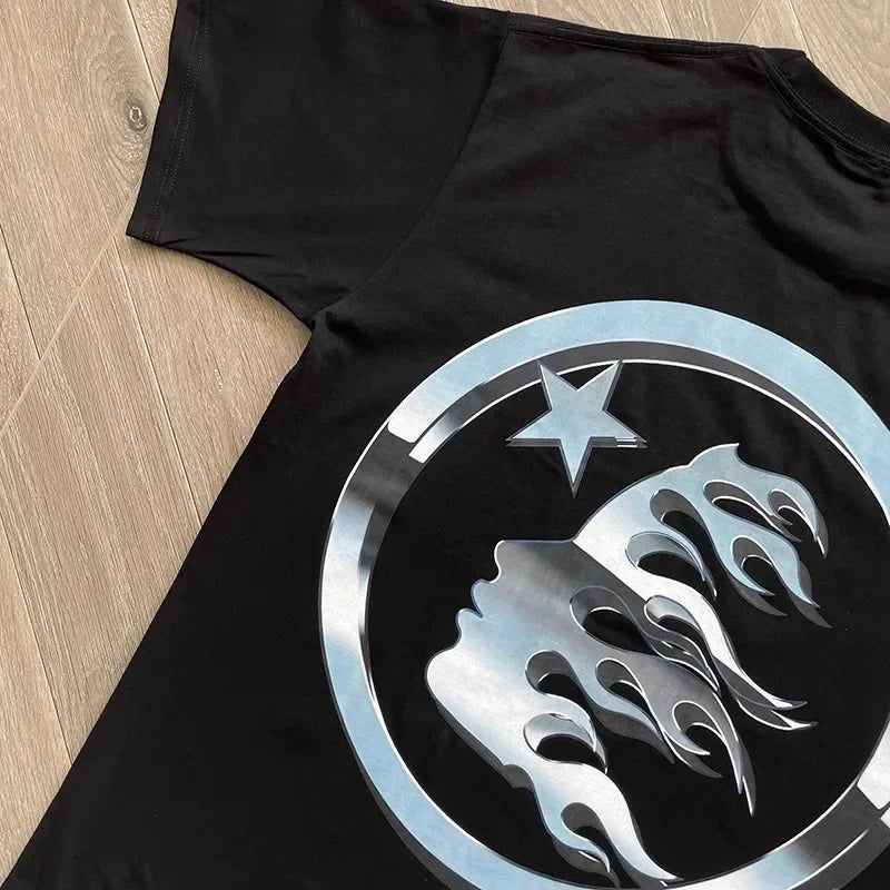 Hellstar Metalen Roestvrijstalen T-Shirt