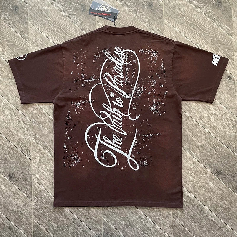 Hellstar path to paradise brown shirt