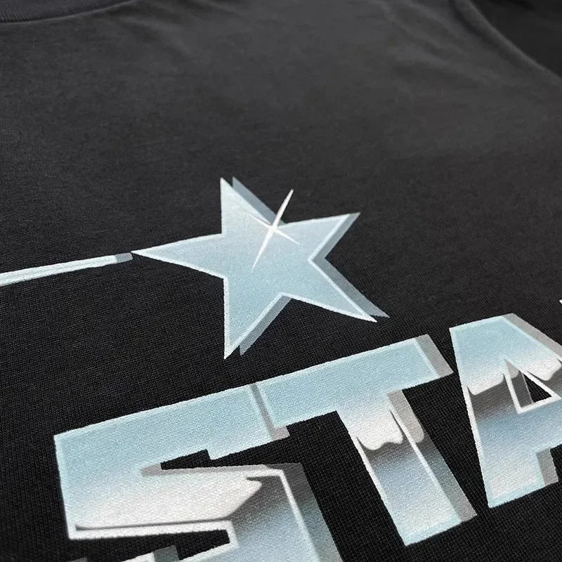Hellstar Metalen Roestvrijstalen T-Shirt