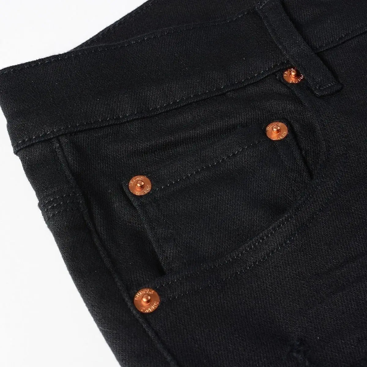 Purple black MEN JEANS slim fit trousers, fashion classic denim bottoms with ripped design