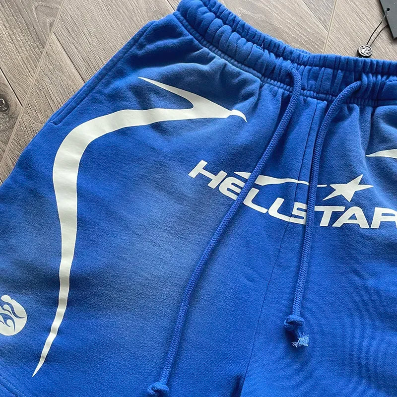HELLSTAR STUDIOS calpsule  10 Neon Casual sports shorts for men and women