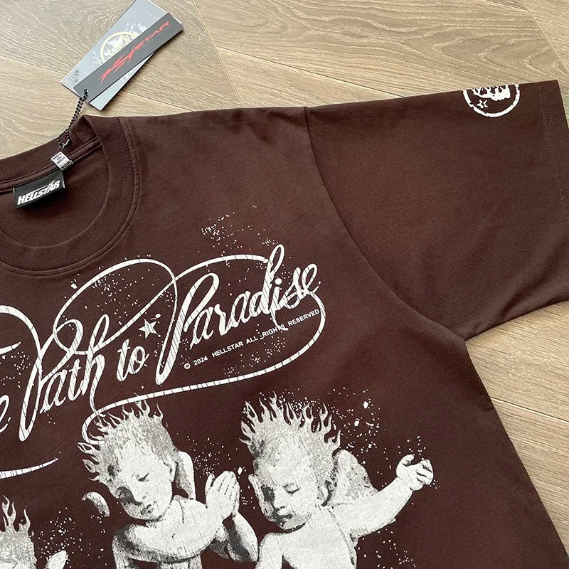 Hellstar path to paradise brown shirt