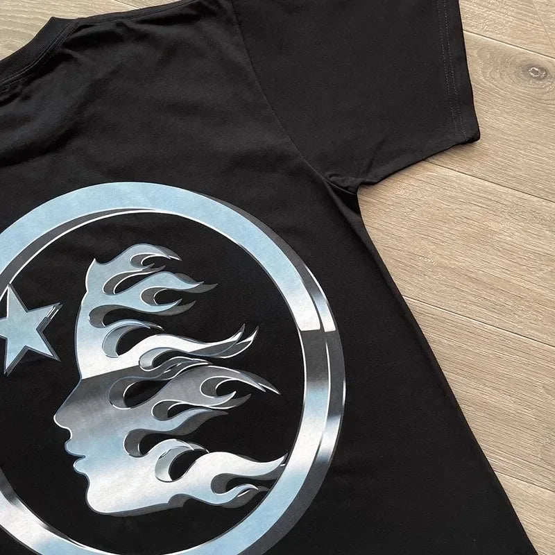Hellstar Metalen Roestvrijstalen T-Shirt