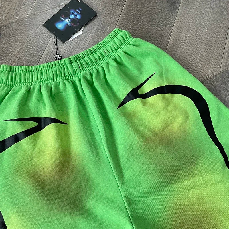 HELLSTAR STUDIOS calpsule  10 Neon Casual sports shorts for men and women
