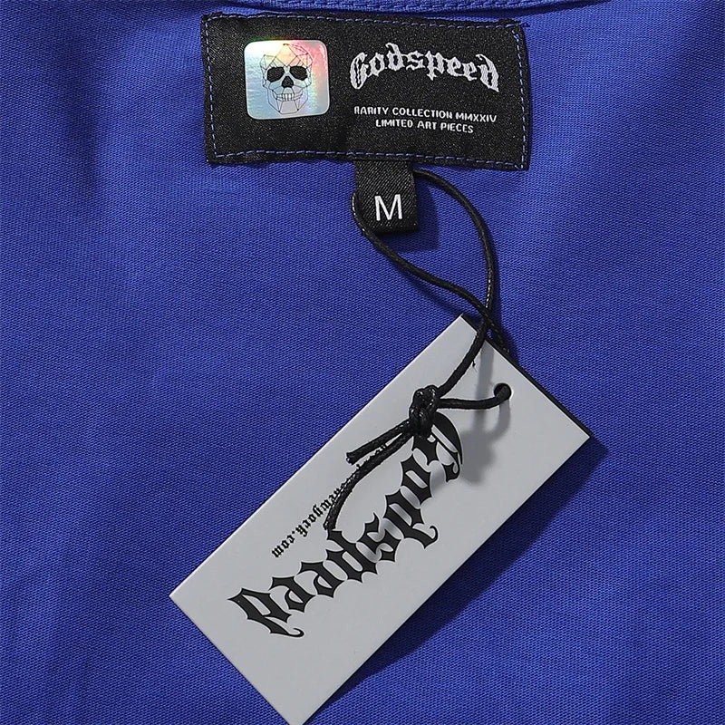 Godspeed Tower Printed High Quality Casual Round Neck Short Sleeve