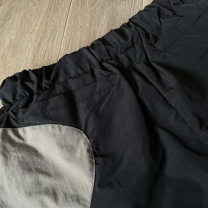 Hellstar  Sample Pants Wave stitching color-blocked casual sports