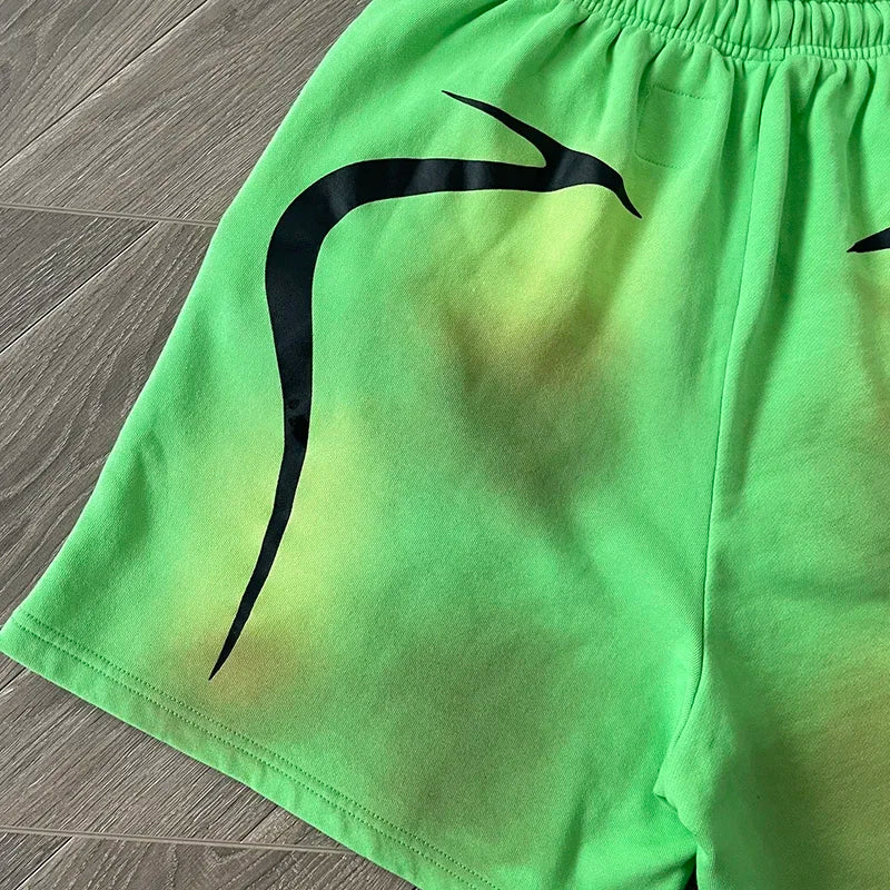 HELLSTAR STUDIOS calpsule  10 Neon Casual sports shorts for men and women