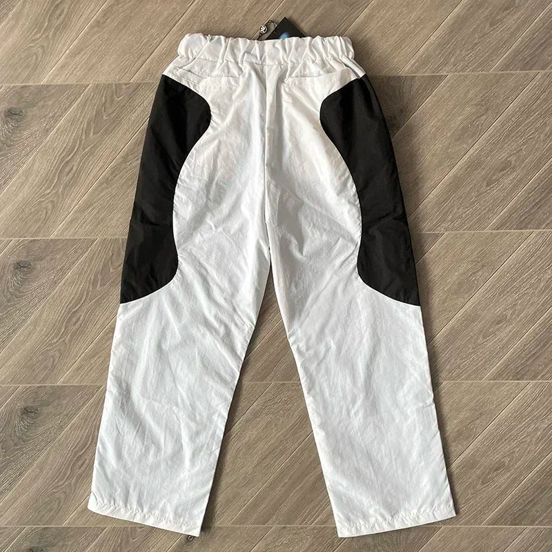 Hellstar  Sample Pants Wave stitching color-blocked casual sports