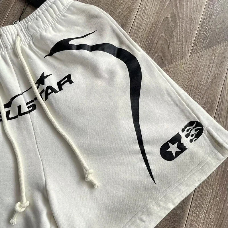 HELLSTAR STUDIOS calpsule  10 Neon Casual sports shorts for men and women